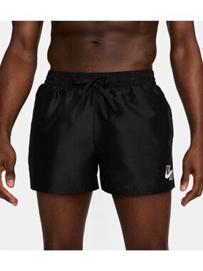 Nike Swim Logo 3" Shorts Trunks Bathing Suit NESSD452-001 Men's S NEW with Tags